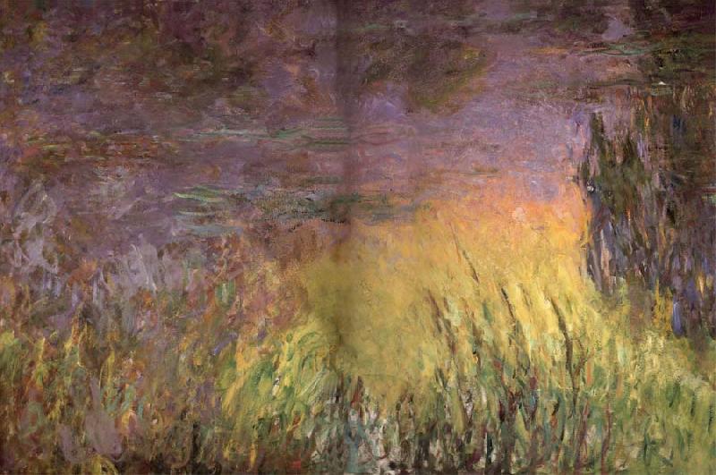 Claude Monet Water Lilies at Sunset